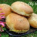 Pains burger au levain naturel, Recette Ptitchef