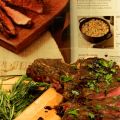 Bifteck d'aloyau, marinade balsamique au romarin