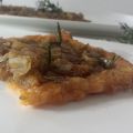 Tarte tatin aux endives caramélisées