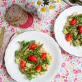 En mode retour de l'Amap : salade asperges,[...]
