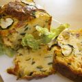 Cake au chèvre, courgette et tomate séchée