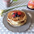 Pancakes au buttermilk et myrtilles