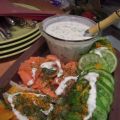 Salade au saumon fume et haddock, Recette[...]