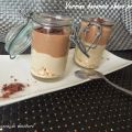 Bavarois chocolat & praliné en verrines