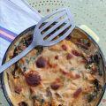 Gratin de fanes de betteraves aux œufs