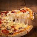 Pizza mozzarella, tomates et champignons -[...]