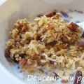 Granola parfumé à l'orange de Kim