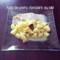 Filet de porc fondant au lait