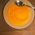 Purée de pommes de terre et potimarron