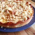 Tarte aux fruits de la passion.