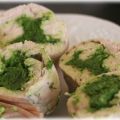 Roulés de poulet au pesto d