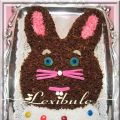 Gâteau lapin de Pâques