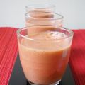 SOUPE FROIDE FRAISES TOMATES BASILIC