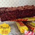 Flapjack au chocolat et carambars