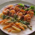 Brochettes de crevettes grillées et chermoula[...]