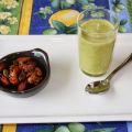 Verrines de courgettes - Fruits secs aux épices