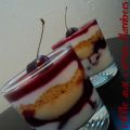 Triffle aux cerises flambées