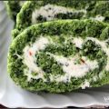 Roulé aux épinards et au fromage frais aux[...]