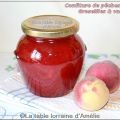 Confiture aux pêches de vigne, groseilles et[...]