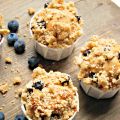 Streusel muffins aux myrtilles (bleuets ou[...]