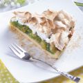 Tarte meringuée à la rhubarbe