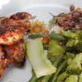 Haut de cuisse caramélisés à l'érable et à l'ail
