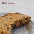 Gros cookie aux pépites de chocolat et beurre[...]