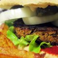 Burger aux haricots noirs