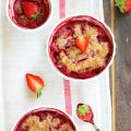 Gratin de fraises aux amandes (sans gluten)