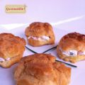 GOUGÈRES AU FROMAGE FRAIS, SAUMON FUMÉ ET[...]