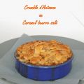 Crumble pomme poire & figue, caramel beurre[...]