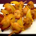 Brochettes de poulet coco satay, Recette[...]