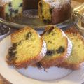 Gâteau au yahourt et aux bleuets