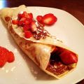 Crêpes aux fruits et au Nutella