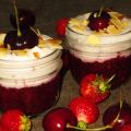 Délice aux fraises et cerises et sa garniture[...]