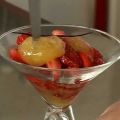 Recette de sphérification: perle de pêche à la[...]