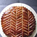 Galette des rois aux pépites de chocolat.