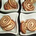 Sablés roulés au chocolat, Recette Ptitchef