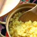 Riz japonais au curcuma frais
