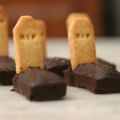 Semaine Halloween : chocolat et pierre tombale