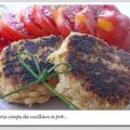 Galettes toutes bêtes de tofu et courgettes,[...]