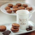 Mes premiers macarons !!! Macarons au chocolat[...]