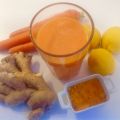 Jus vitalité citron carotte gingembre curcuma