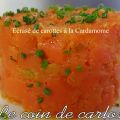 Écrasé de carottes à la Cardamome