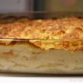 Gratin de pommes de terre aux lardons et aux[...]