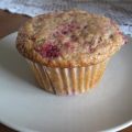 Muffins aux framboises et kéfir