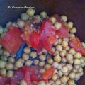 Salade de pois chiche cumin et Ras El Hamout