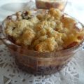 Crumble banane chocolat
