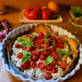 

Tarte aux tomates cerises 



