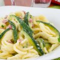One pot pasta courgettes jambon au Cookeo